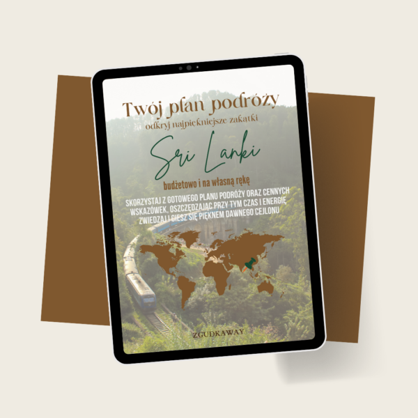 E-book "Twój plan podróży. Sri Lanka"